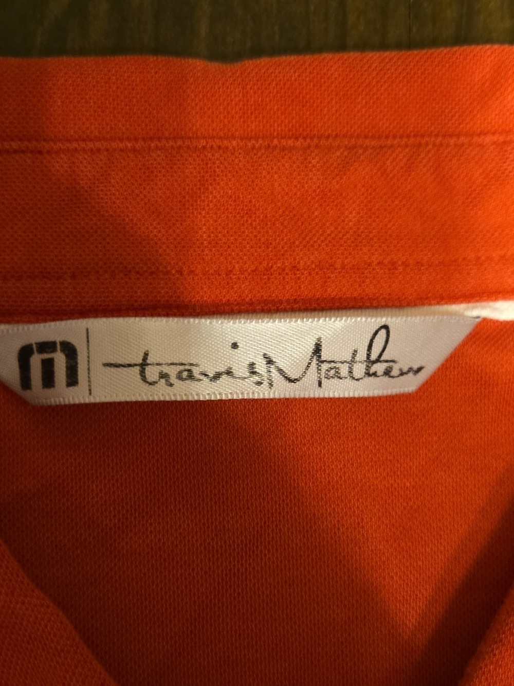 Travis Mathew Men’s Red Lightweight Polo Shirt
